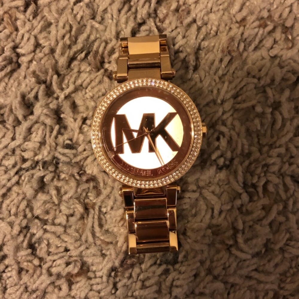 Michael Kors Rose gold watch